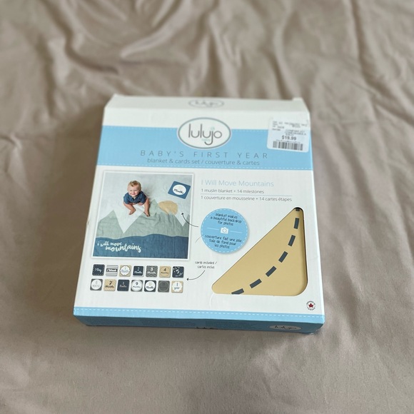 *SOLD*Baby Milestone Blanket - Picture 3 of 4